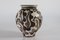 Vaso grande in ceramica con motivi astratti di Herman A. Kähler, anni '20, Immagine 1