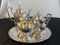 800 Silver Coffee or Tea Service by W. Lameyer & Sohn, Hannover, 1888, Set of 5 5