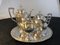 800 Silver Coffee or Tea Service by W. Lameyer & Sohn, Hannover, 1888, Set of 5 3