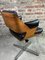 Swivel Lounge Chair in Wood and Leatherette by Martin Stoll, 1960s 9