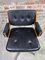 Swivel Lounge Chair in Wood and Leatherette by Martin Stoll, 1960s 2