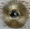 Carved Gilt Wood Sun Mirror, 1990s 1