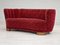 Vintage Danish Two-Seater Banana Sofa, 1960s, Image 1