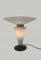 Lámpara de mesa posmoderna italiana de cristal de Murano al estilo de Umberto Riva, años 80, Imagen 5