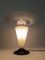 Lámpara de mesa posmoderna italiana de cristal de Murano al estilo de Umberto Riva, años 80, Imagen 6