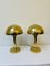 Italian Sputnik Pils Table Lamps in Brass, 1980s, Set of 2, Image 1