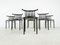 Vintage Circo Chairs by Jutta & Herbert Ohl for Lübke, 1980s, Set of 6 8