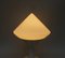 Petites Lampes de Bureau Space Age Beige et Blanche, 1970s, Set de 2 6