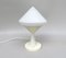 Small Space Age Table Lights in Beige and White, 1970s, Set of 2, Image 15