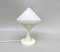 Small Space Age Table Lights in Beige and White, 1970s, Set of 2 16