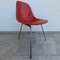 DSX Orange Chairs Set by Charles and Ray Eames for Herman Miller, 1960s, Set of 4 3