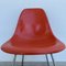 Sedie DSX arancioni di Charles & Ray Eames per Herman Miller, anni '60, set di 4, Immagine 4