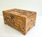 Small Oriental Camphor Wood Carved Chest, 1950s 3
