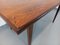 Vintage Scandinavian Dining Table in Rosewood with Extensions, 1960s, Image 12