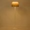 Lampadaire Mid-Century avec Abat-jours en Plastique Marron et Base Tulipe, 1970s 3