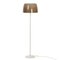 Mid-Century Floor Lamp with Brown Plastic Shades and Tulip Base, 1970s 1