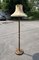 Mid-Century Stehlampe mit Original Lampenschirm 1