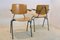 Stackable Plywood 305 Chairs by Kho Liang Ie & J. Ruigrok, 1950s, Set of 6 2