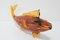 Vintage Glas Fisch von Glasswork Novy Bor, 1970er 6