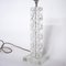 Vintage Glass Table Lamp with Circular Indented Cubes, 1980s 6