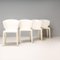 367 Hola White Dining Chairs by Hannes Wettstein for Cassina, 2000s, Set of 8, Image 4