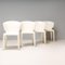 Chaises de Salon 367 Hola Blanches par Hannes Wettstein pour Cassina, 2000s, Set de 8 4