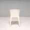 Chaises de Salon 367 Hola Blanches par Hannes Wettstein pour Cassina, 2000s, Set de 8 7