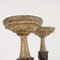 Candleholders in Carved Wood, Set of 2 3