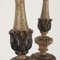 Candleholders in Carved Wood, Set of 2 4