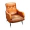 Vintage Italian Armchairs in Leatherette, 1960s, Image 1