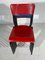 Stacking Chairs in Red and Black by Pierre Guariche for Meurop, 1960s, Set of 6 5