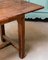 Französischer Vintage Atelier Arbeitstisch aus Kiefernholz 11