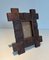 Brutalist Wooden Photo Frame, 1950s, Image 12