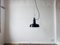 Schwarze Bauhaus Lampe aus Emaille, 1920er-1930er 2