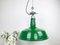 Grüne Goodrich Factory Lampe von Benjamin / Appleton Electric 1