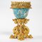 Asian Art Porcelain and Chased and Gilt Bronze Bowl, 1800s 2