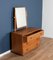 Vintage Model 483 Windsor Vanity Chest of Drawers with Mirror by Lucian Ercolani for Ercol, Image 7