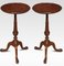 Tables d'Appoint en Acajou, 1890s, Set de 2 1