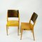 Mid-Century Austrian Beech Stacking Chairs by Karl Schwanzer for Thonet, 1950s, Set of 2 2