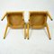 Mid-Century Austrian Beech Stacking Chairs by Karl Schwanzer for Thonet, 1950s, Set of 2 8