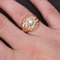 Bague en Or Rose 18 Carats avec Diamant, France, 1960s 7