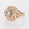 French 18 Karat Rose Gold Ring with Diamond, 1960s 6