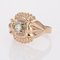 French 18 Karat Rose Gold Ring with Diamond, 1960s, Image 6
