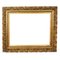 Large Gilded Wooden Frame in Baroque Style 1