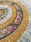 Large French Round Savonnerie Rug, 1920s, Image 7