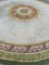 Large French Round Savonnerie Rug, 1920s, Image 2