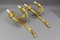 Louis XVI French Two-Arm Ribbon, Knot and Tassel Sconces, 1910s, Set of 2 12