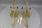Louis XVI French Two-Arm Ribbon, Knot and Tassel Sconces, 1910s, Set of 2, Image 17