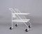 French Serving Bar Cart with Bottle Holder in Enameled Iron by Mathieu Matégot, 1960s, Image 3