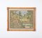 Pintura balinesa Mid-Century sobre seda con marco de bambú y ratán tejido, años 60, Imagen 12